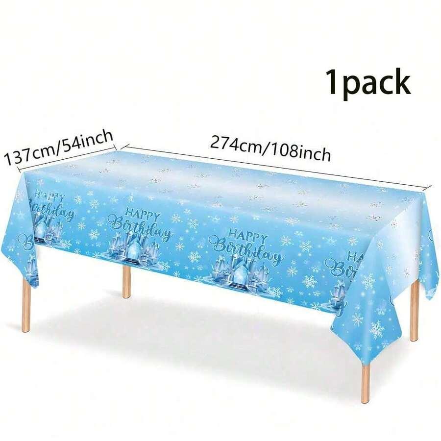SHEIN OBRUS NA STÓŁ ZDOBIENIE S07__137X274CM