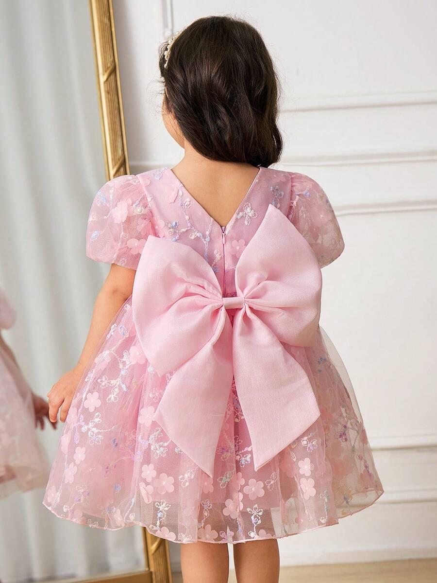 SHEIN RÓŻOWA SUKIENKA TIUL S06__74-80