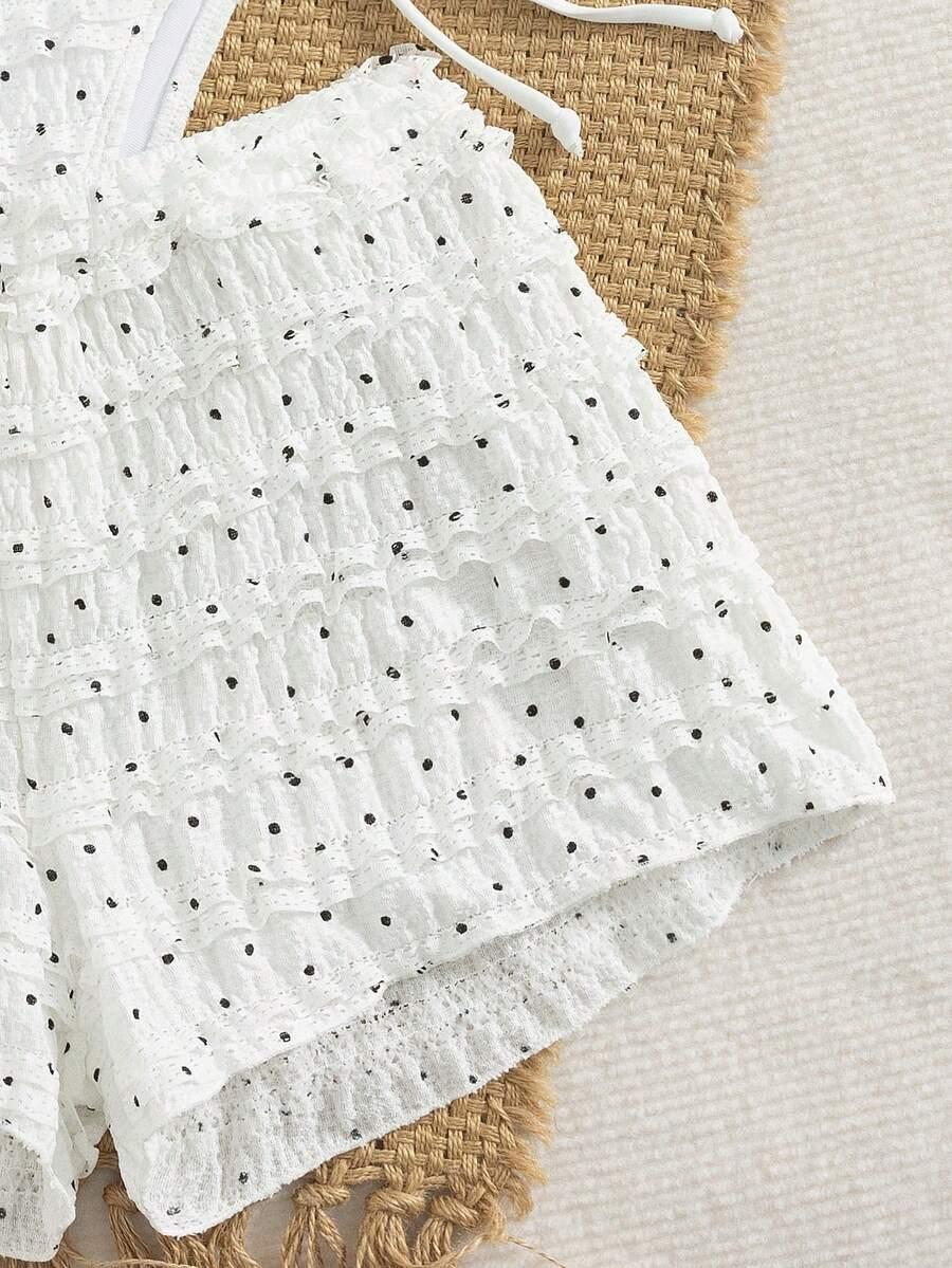 SHEIN DWUCZĘŚCIOWY STRÓJ KĄPIELOWY SPODENKI KOMPLET S09__S