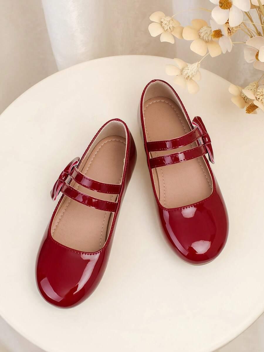 SHEIN CZERWONE BALERINY KOKARDA S06__36
