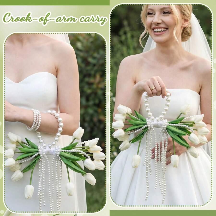 SHEIN SZTUCZNE KWIATY TULIPANY BUKIET S07__36CM