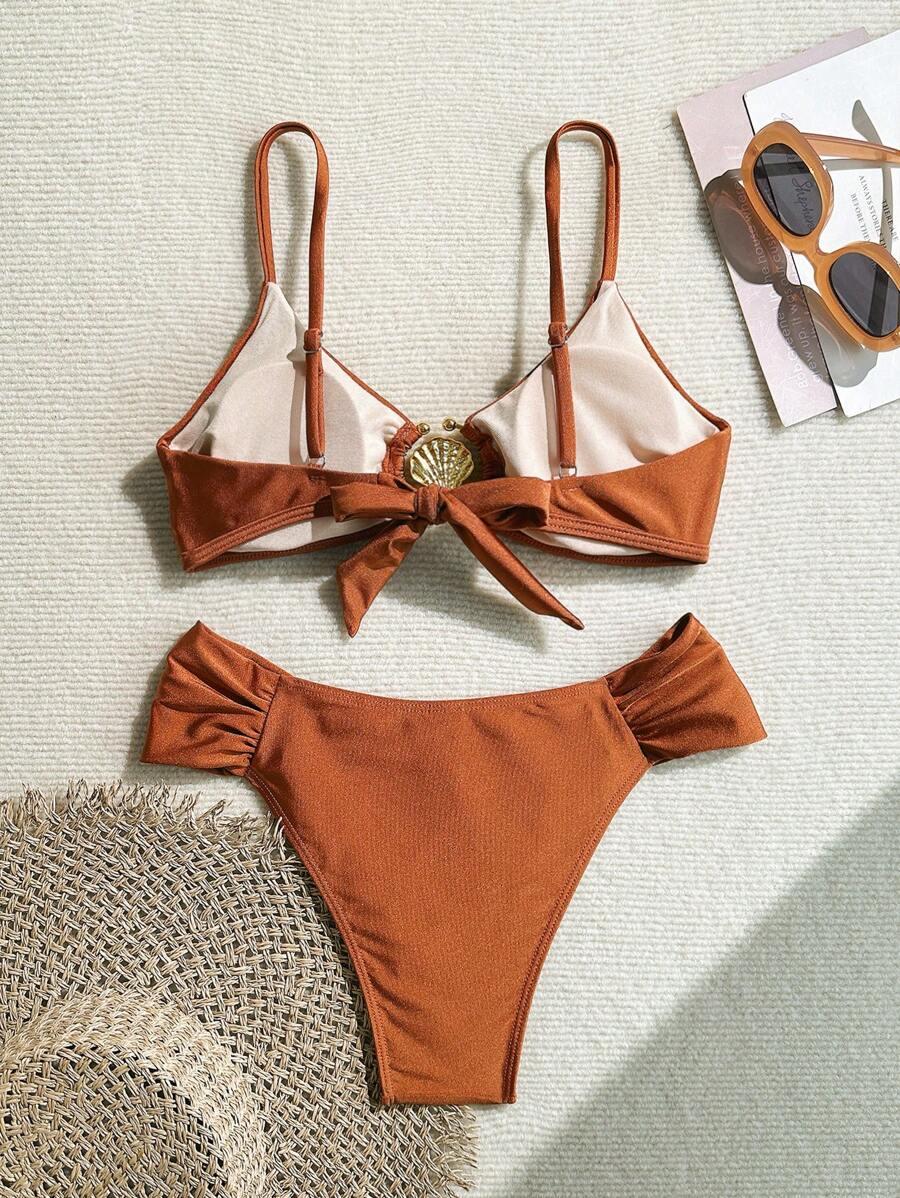 SHEIN DWUCZĘŚCIOWY STRÓJ KĄPIELOWY S09__S