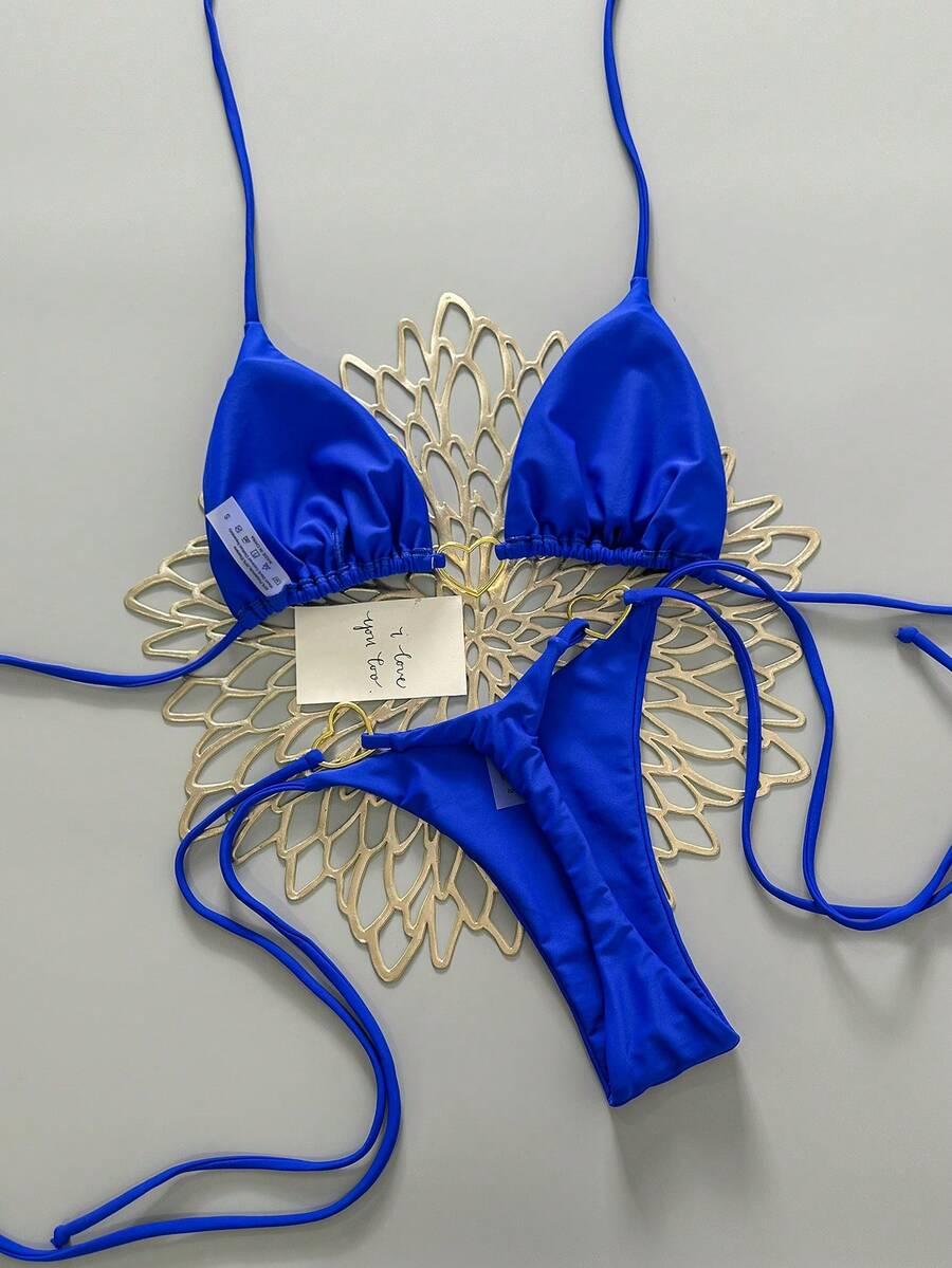 SHEIN DWUCZĘŚCIOWY STRÓJ KĄPIELOWY S09__M