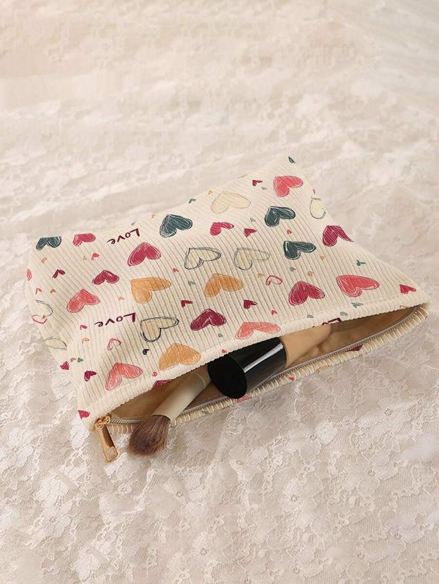 SHEIN KOSMETYCZKA ZAMEK WZÓR S07__26X18