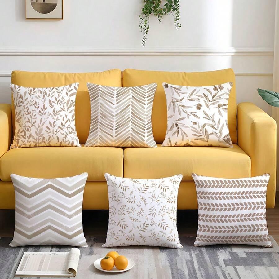 SHEIN POSZEWKA NA PODUSZKĘ 6-PACK S07__50X50CM
