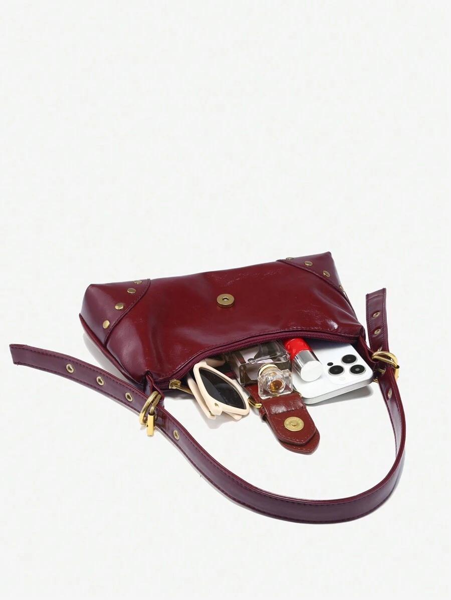 SHEIN CZERWONA TOREBKA NA RAMIĘ S07__27X14