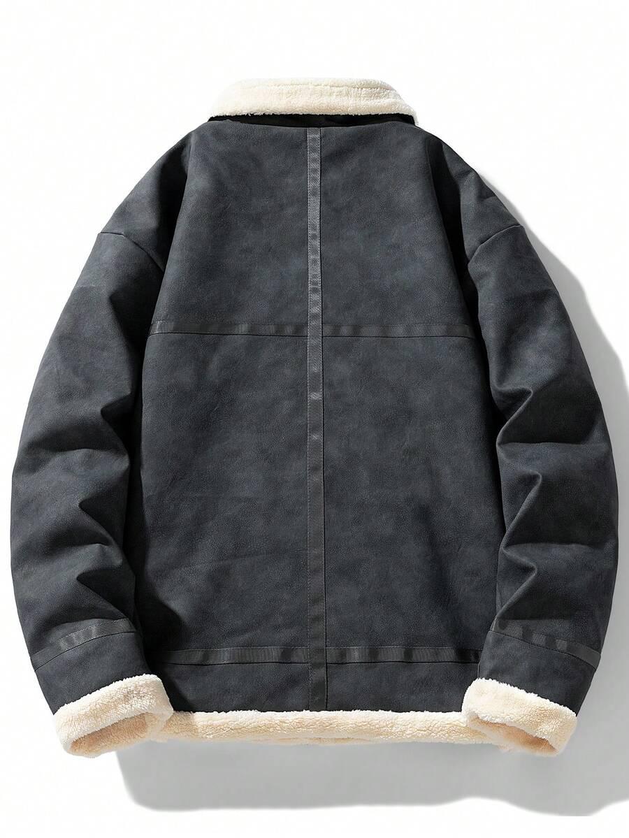 SHEIN SZARA KURTKA ZAMEK W01__S