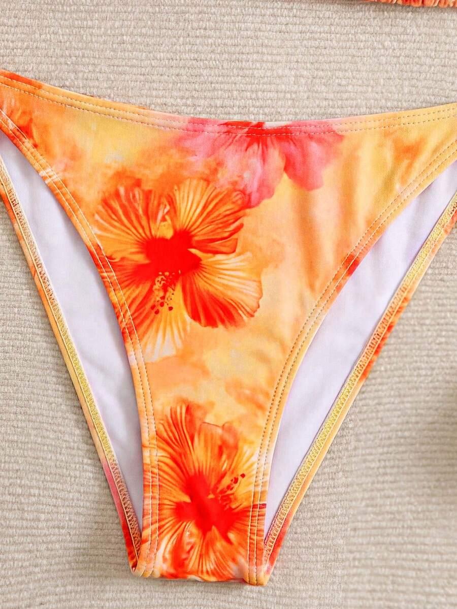 SHEIN DWUCZĘŚCIOWY STRÓJ KĄPIELOWY S09__164/170