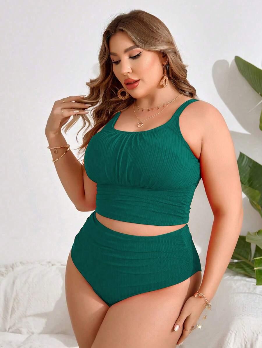 SWIM LUSHOIRE TURKUSOWY DWUCZĘŚCIOWY STRÓJ KĄPIELOWY S09__48