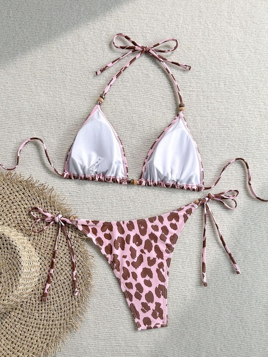 SOLEIA DWUCZĘŚCIOWY STRÓJ KĄPIELOWY ANIMAL PRINT S09__M