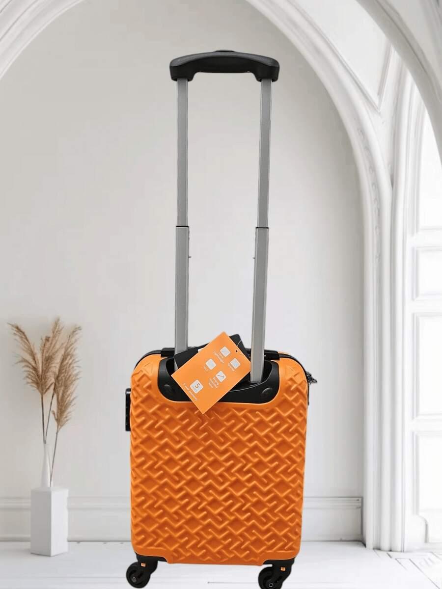 SHEIN POMARAŃCZOWA WALIZKA NA KÓŁKACH S07__40X19X32CM
