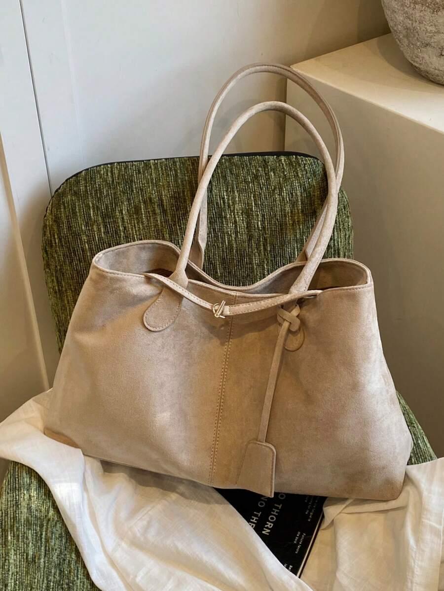 SHEIN BEŻOWA TOREBKA NA RAMIĘ S07__42X25