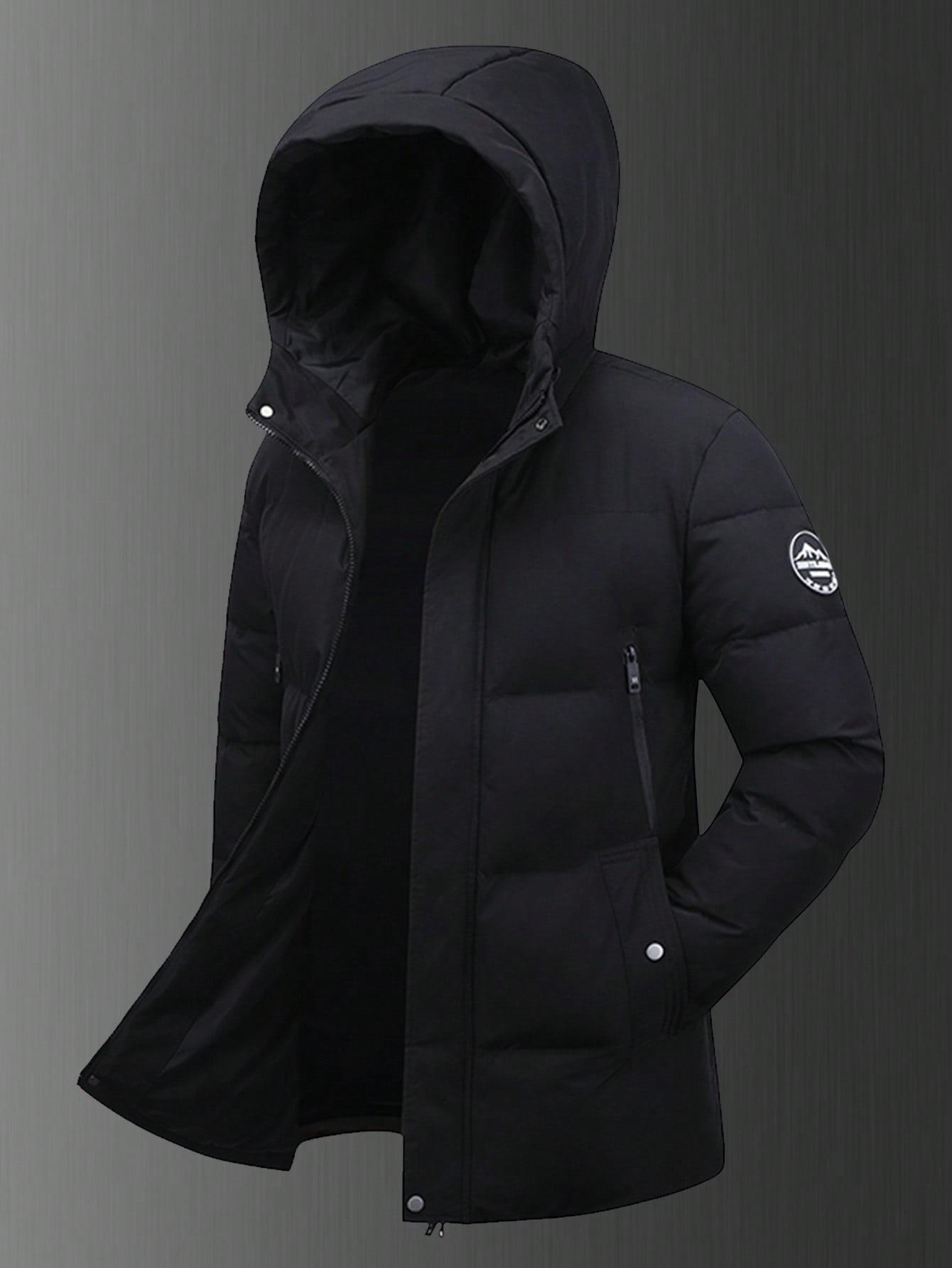SHEIN CZARNA PIKOWANA KURTKA ZAMEK W01__XL