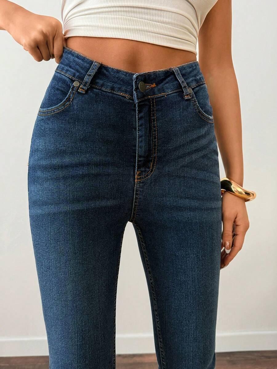 SHEIN NIEBIESKIE SPODNIE JEANS S06__M