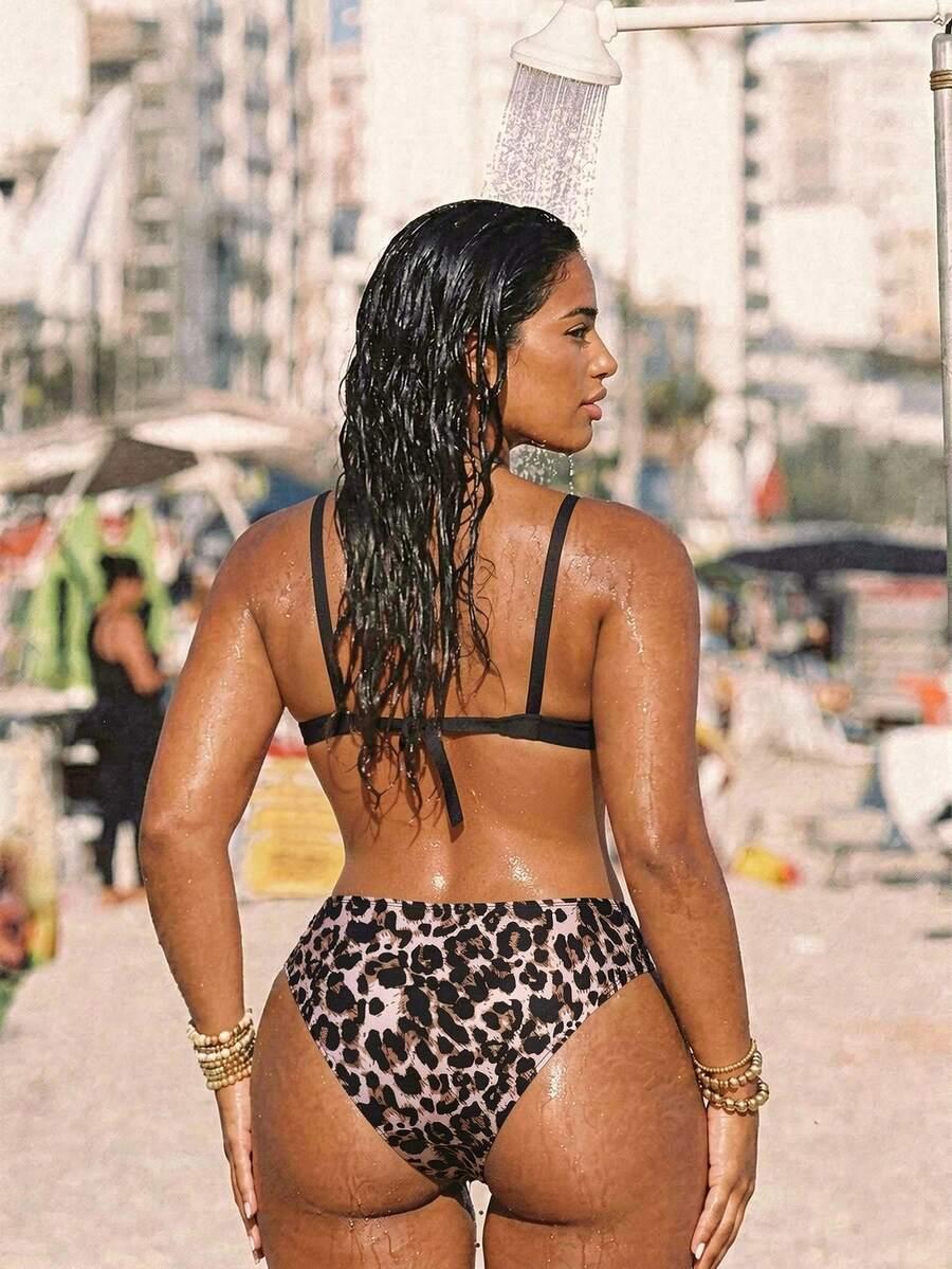 SWIM VCAY DÓŁ OD BIKINI ANIMAL PRINT S09__48