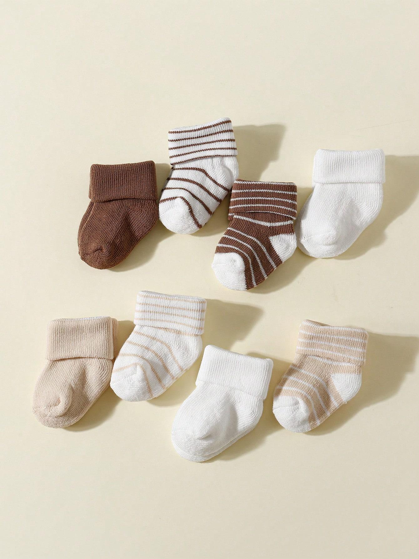 SHEIN SKARPETY PRĄŻKI 7-PACK S07__16-17
