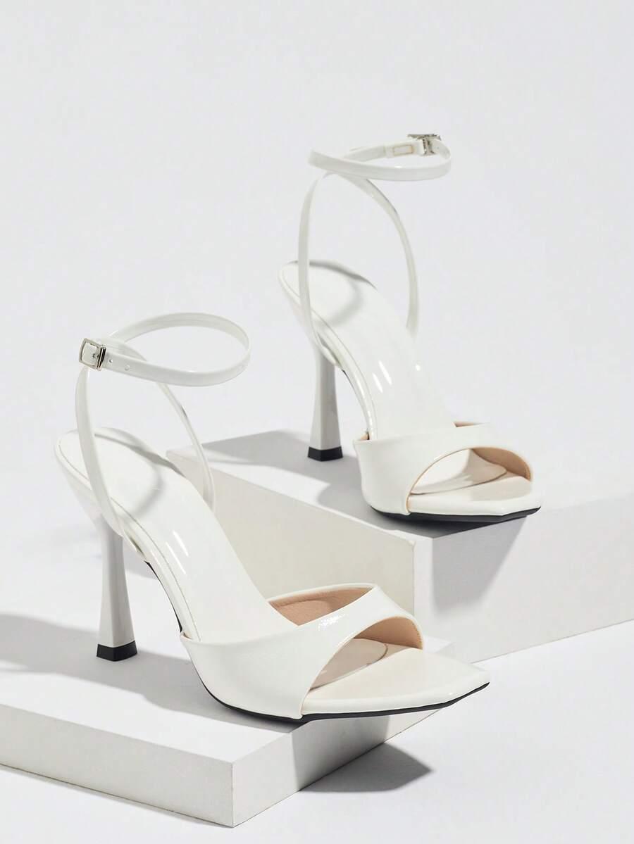 SHEIN BIAŁE SANDAŁY OBCAS S06__38