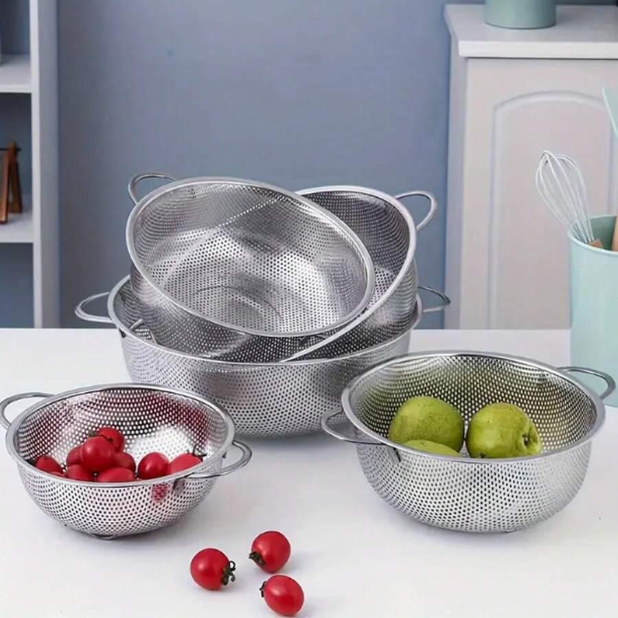 SHEIN SREBRNY CEDZAK KUCHENNY 3-PACK S07