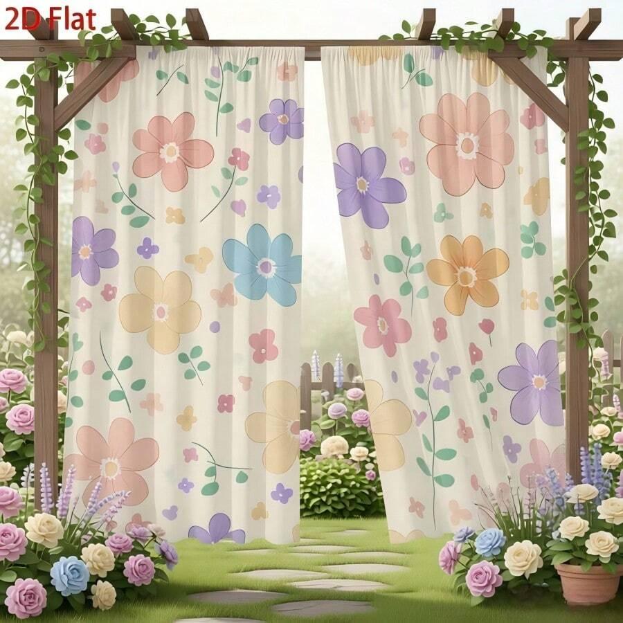 SHEIN ZASŁONA DO OKIEN 2SZT S07__75X166