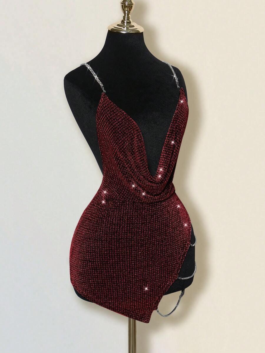 SHEIN MINI SUKIENKA MGIEŁKA ZDOBIENIE S06__S