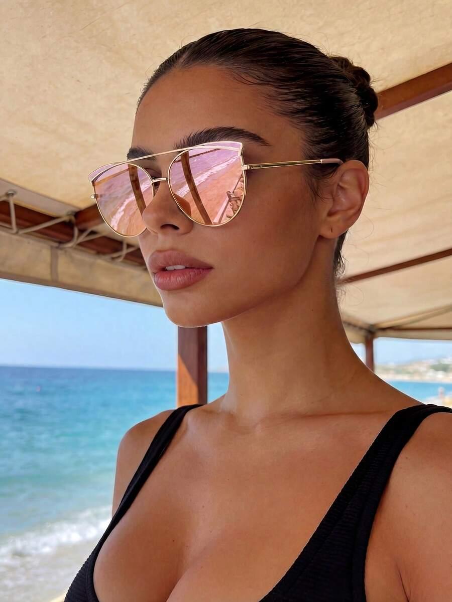 SHEIN OKULARY PRZECIWSŁONECZNE CASUAL S07