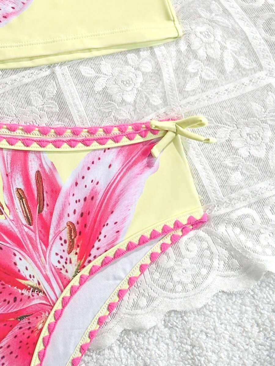 SHEIN DWUCZĘŚCIOWY STRÓJ KĄPIELOWY S09__152/158