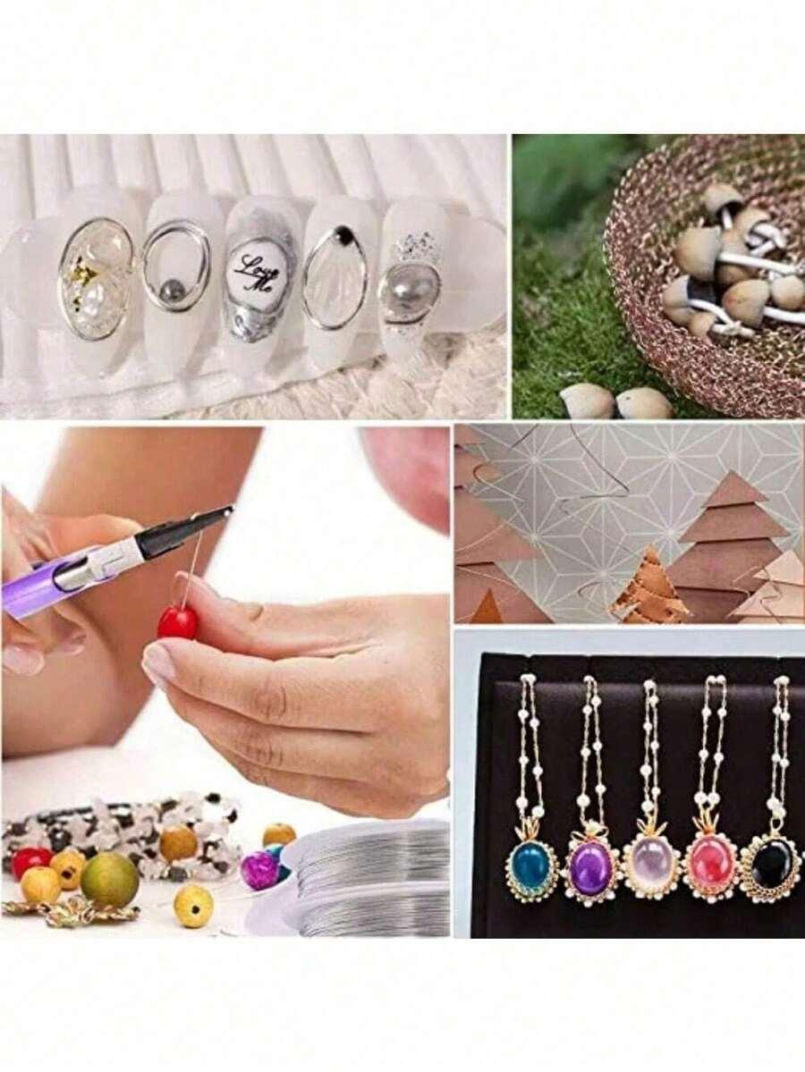 SHEIN SREBRNY DRUT DO BIŻUTERII S07__15