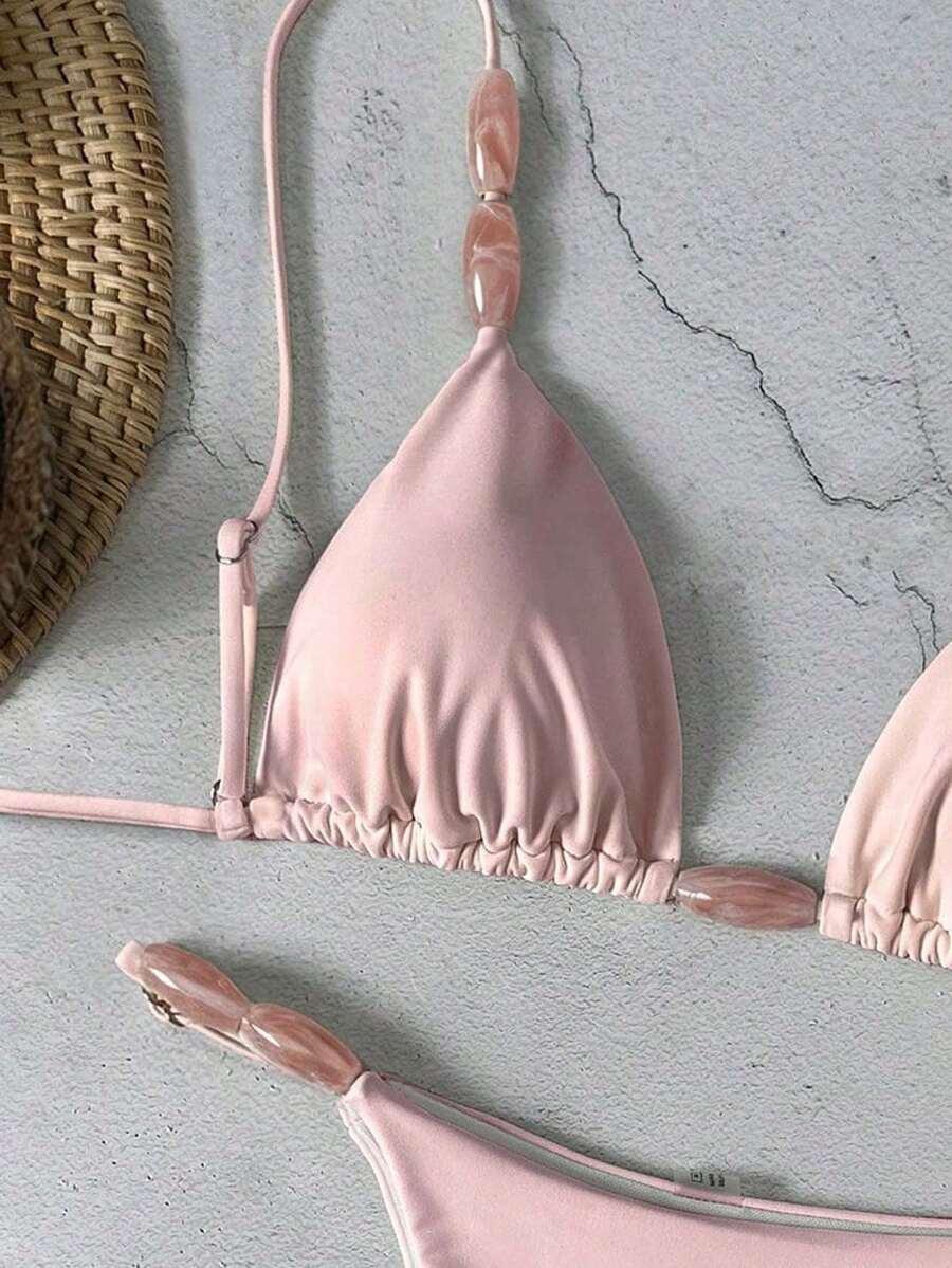 BIKINX RÓŻOWY DWUCZĘŚCIOWY STRÓJ KĄPIELOWY S09__S