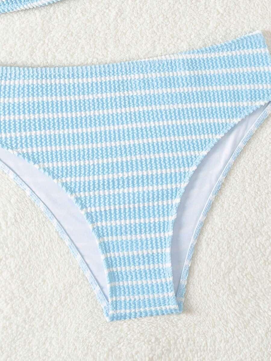SHEIN DWUCZĘŚCIOWY KOSTIUM KĄPIELOWY S09__S