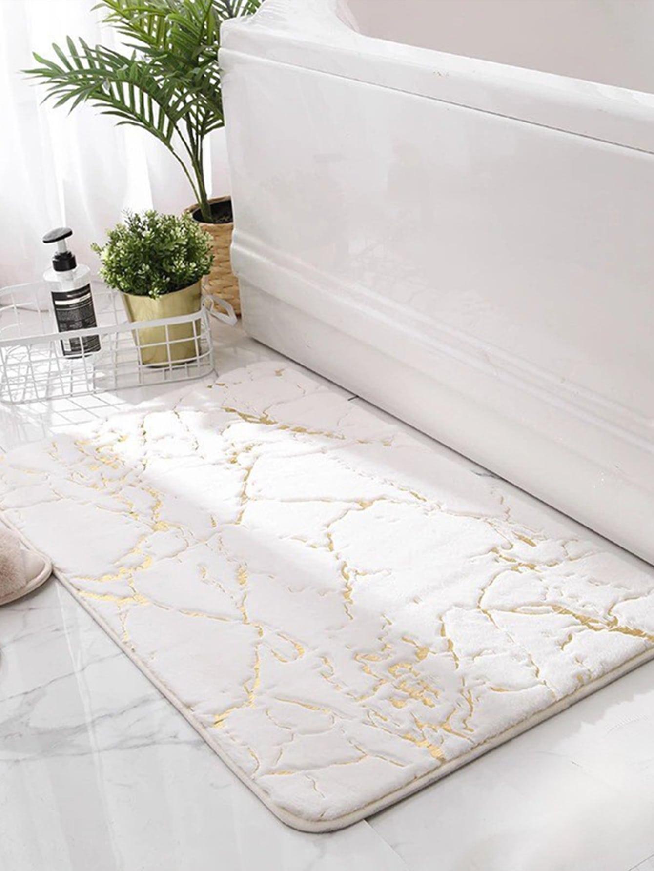 SHEIN DYWANIK ŁAZIENKOWY WZÓR S07__60X90
