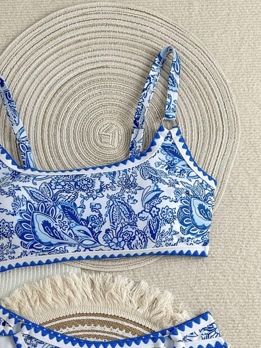 SHEIN DWUCZĘŚCIOWY STRÓJ KĄPIELOWY S09__S