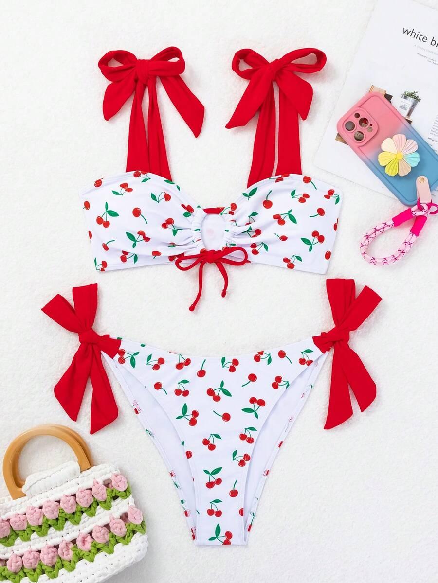 SWIM MOD STRÓJ KĄPIELOWY DWUCZĘŚCIOWY PRINT S06__L