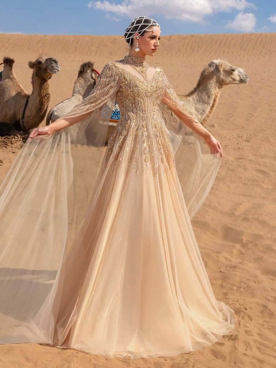 FAERIESTY MAXI SUKIENKA ZDOBIENIE S06__L