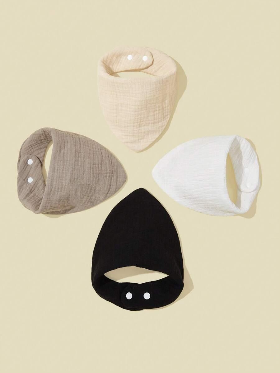 SHEIN BAWEŁNIANY ŚLINIAK 4-PACK S07