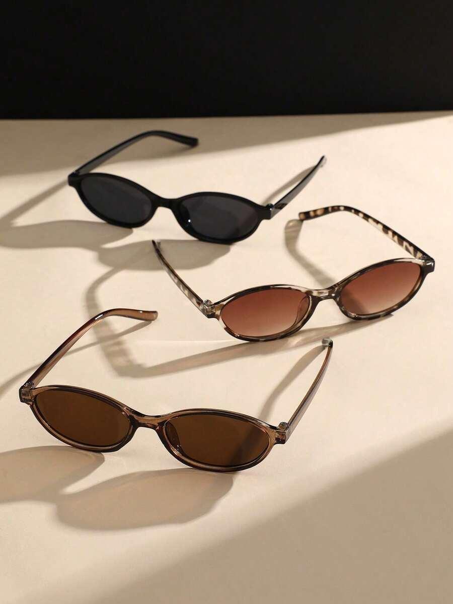 SHEIN OKULARY PRZECIWSŁONECZNE 4-PACK S07