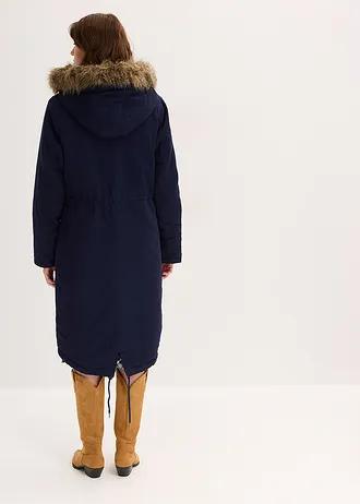 GRANATOWA KURTKA PARKA W01__52