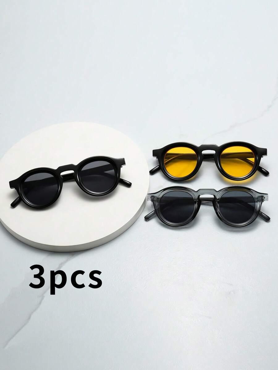 SHEIN OKULARY PRZECIWSŁONECZNE 3-PACK S07