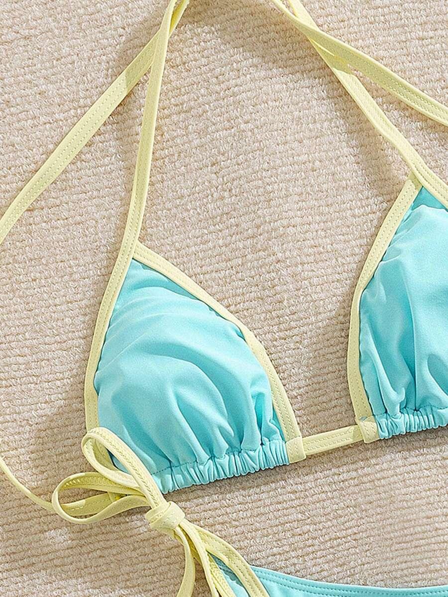 SHEIN DÓŁ OD BIKINI WIĄZANIE S09__XL