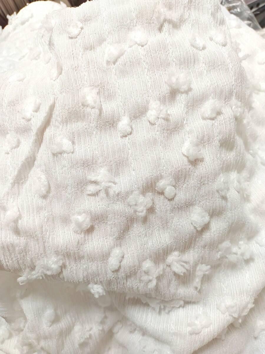 SHEIN BIAŁA BLUZKA TEKSTURA S09__S
