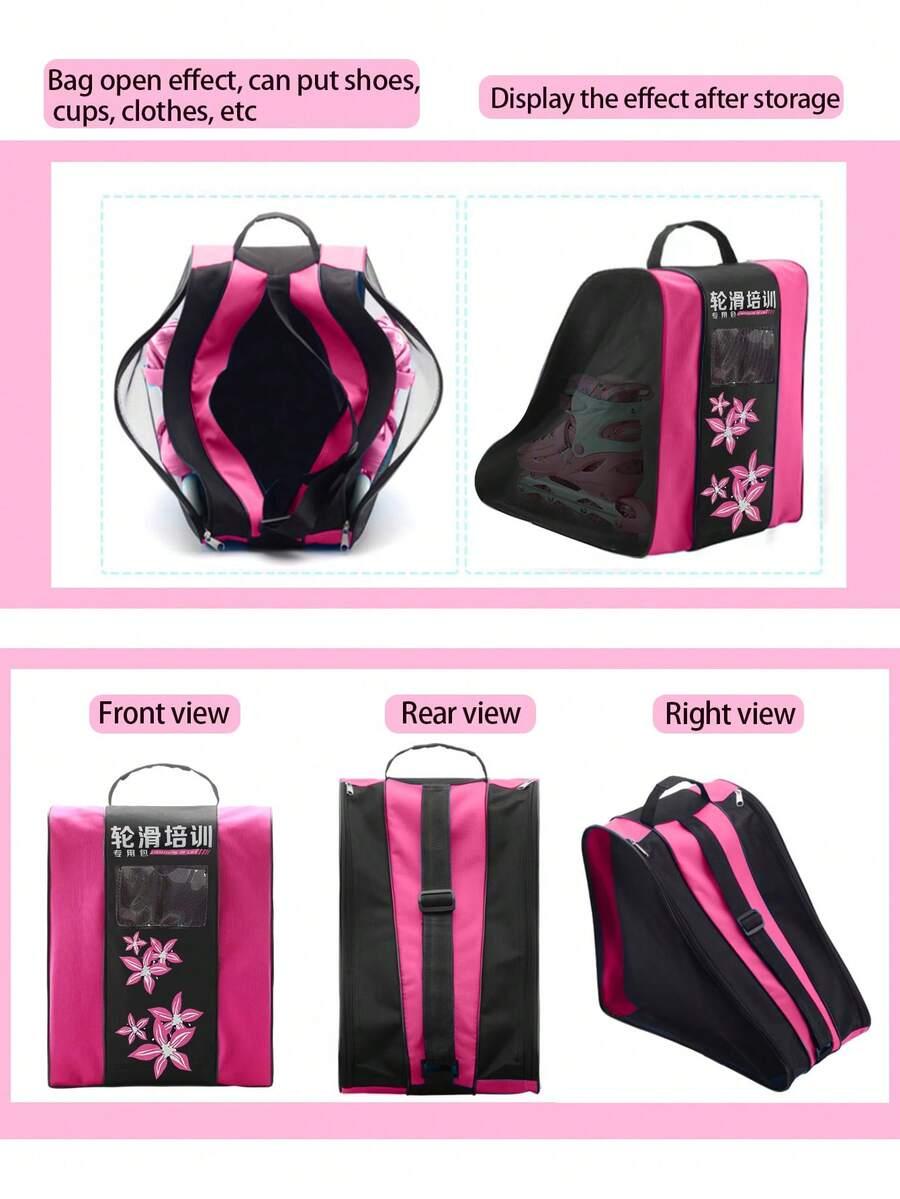 SHEIN RÓŻOWE ROLKI WOREK S07__35-38