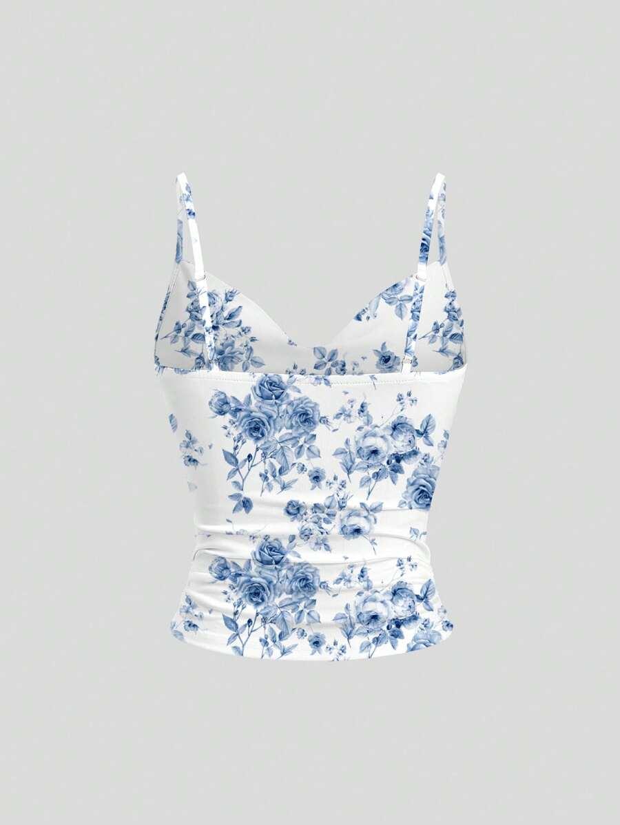 SHEIN TOP NA RAMIĄCZKACH 3-PACK S06__M