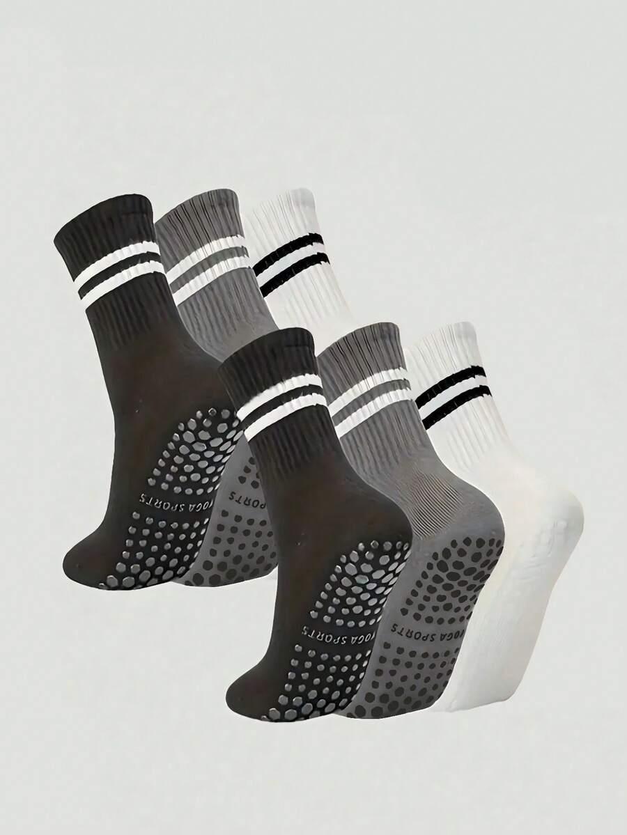 SHEIN SKARPETKI ANTYPOŚLIZGOWE 3-PACK S09__OS