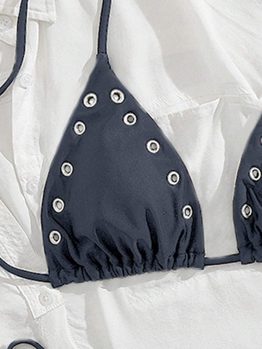 SHEIN DWUCZĘŚCIOWY STRÓJ KĄPIELOWY S09__S