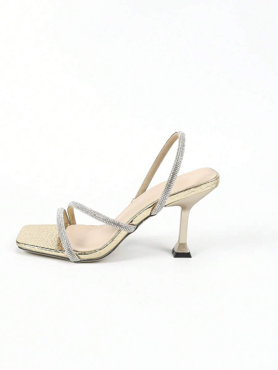 SHEIN ZŁOTE SANDAŁY OBCAS S06__37