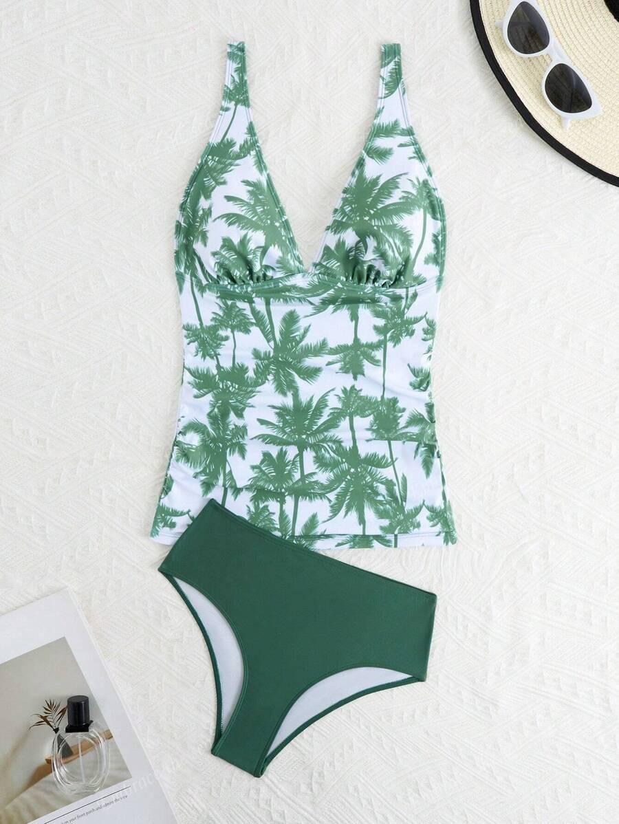 SHEIN DWUCZĘŚCIOWY STRÓJ KĄPIELOWY S09__XXL