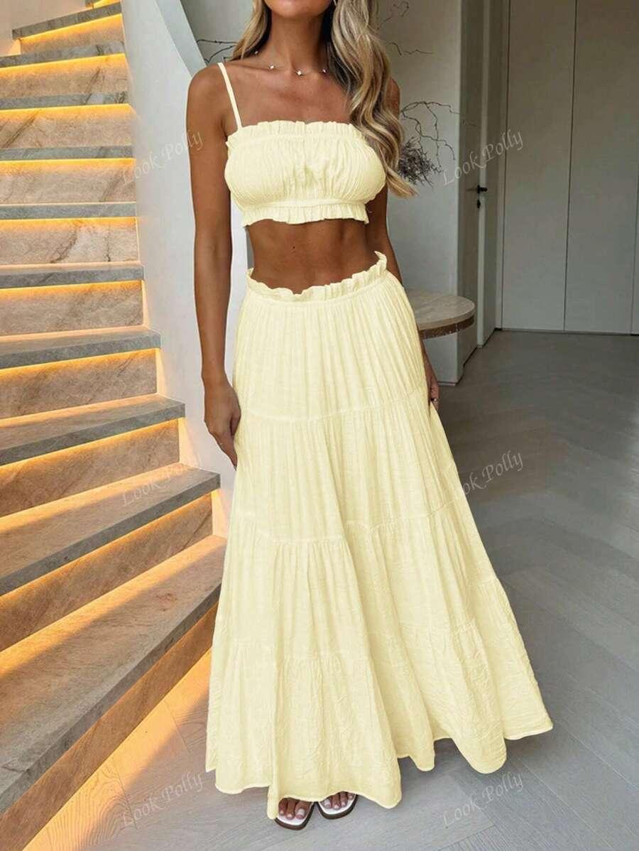 SHEIN TOP SPÓDNICA KOMPLET S06__L