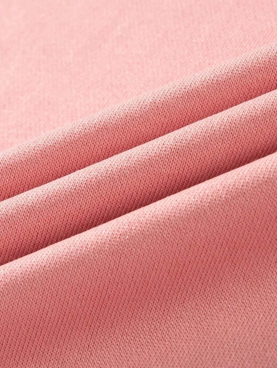 SHEIN RÓŻOWA BLUZA DŁUGI RĘKAW S06__S