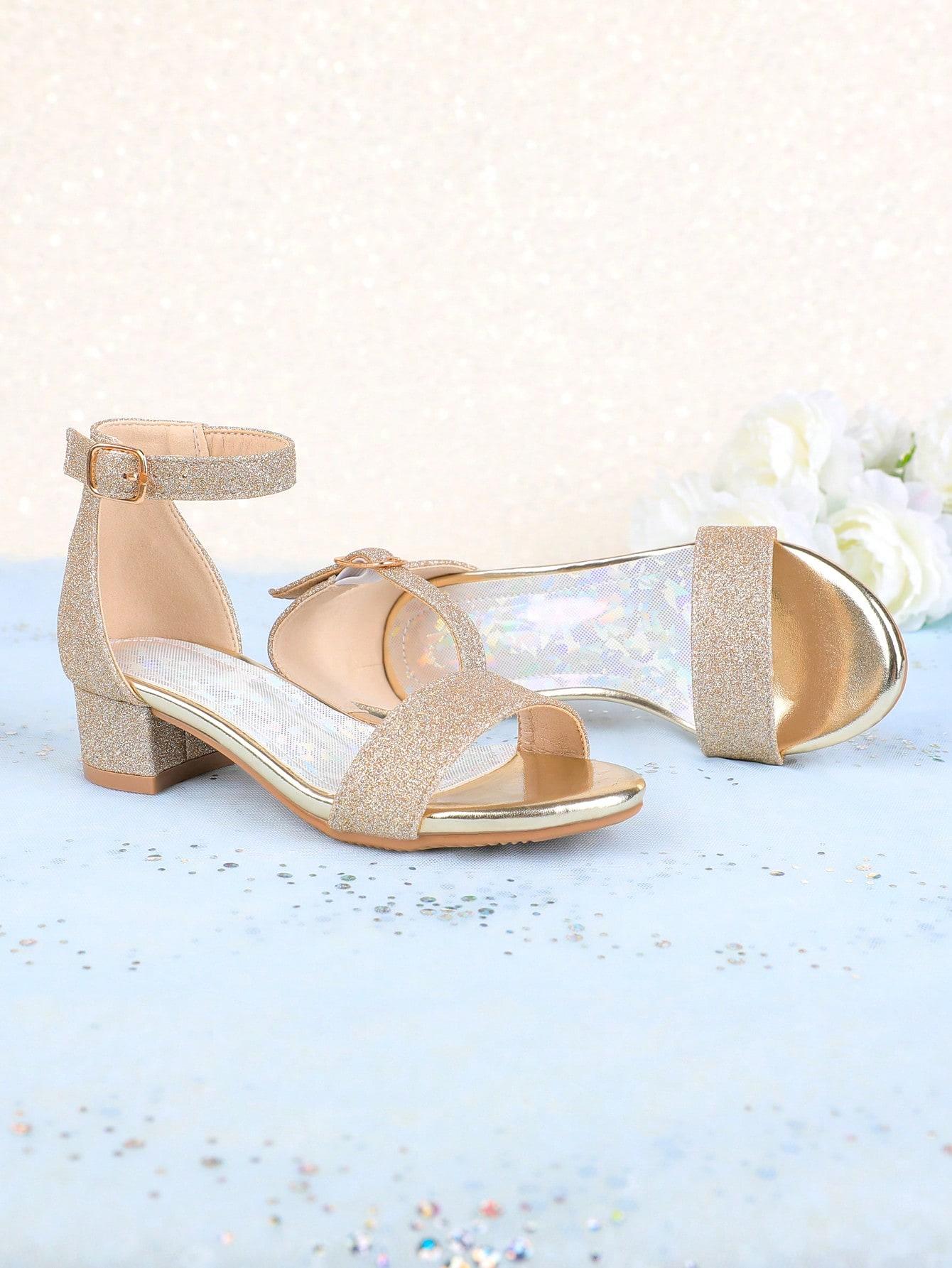 SHEIN ZŁOTE SANDAŁY OBCAS S06__36