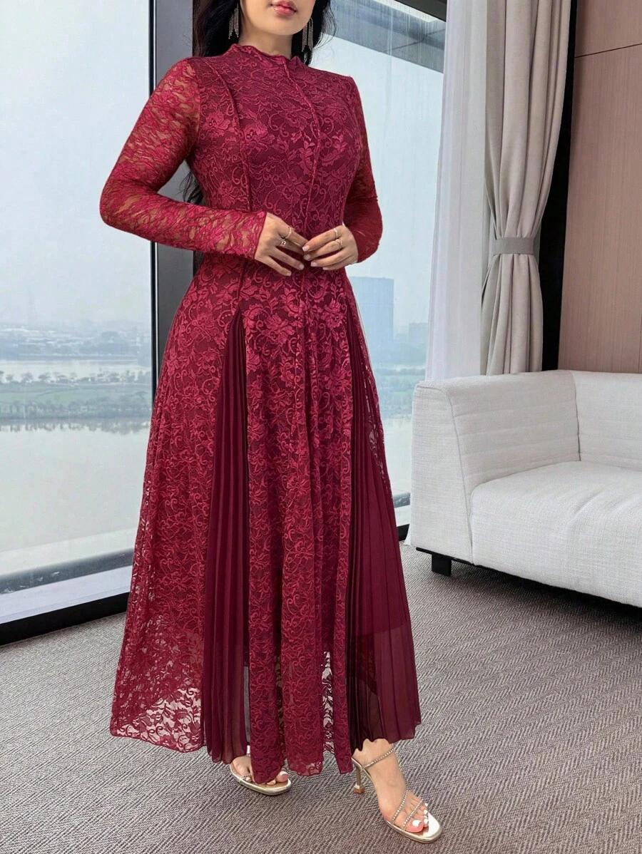 SHEIN CZERWONA MAXI SUKIENKA S06__XL