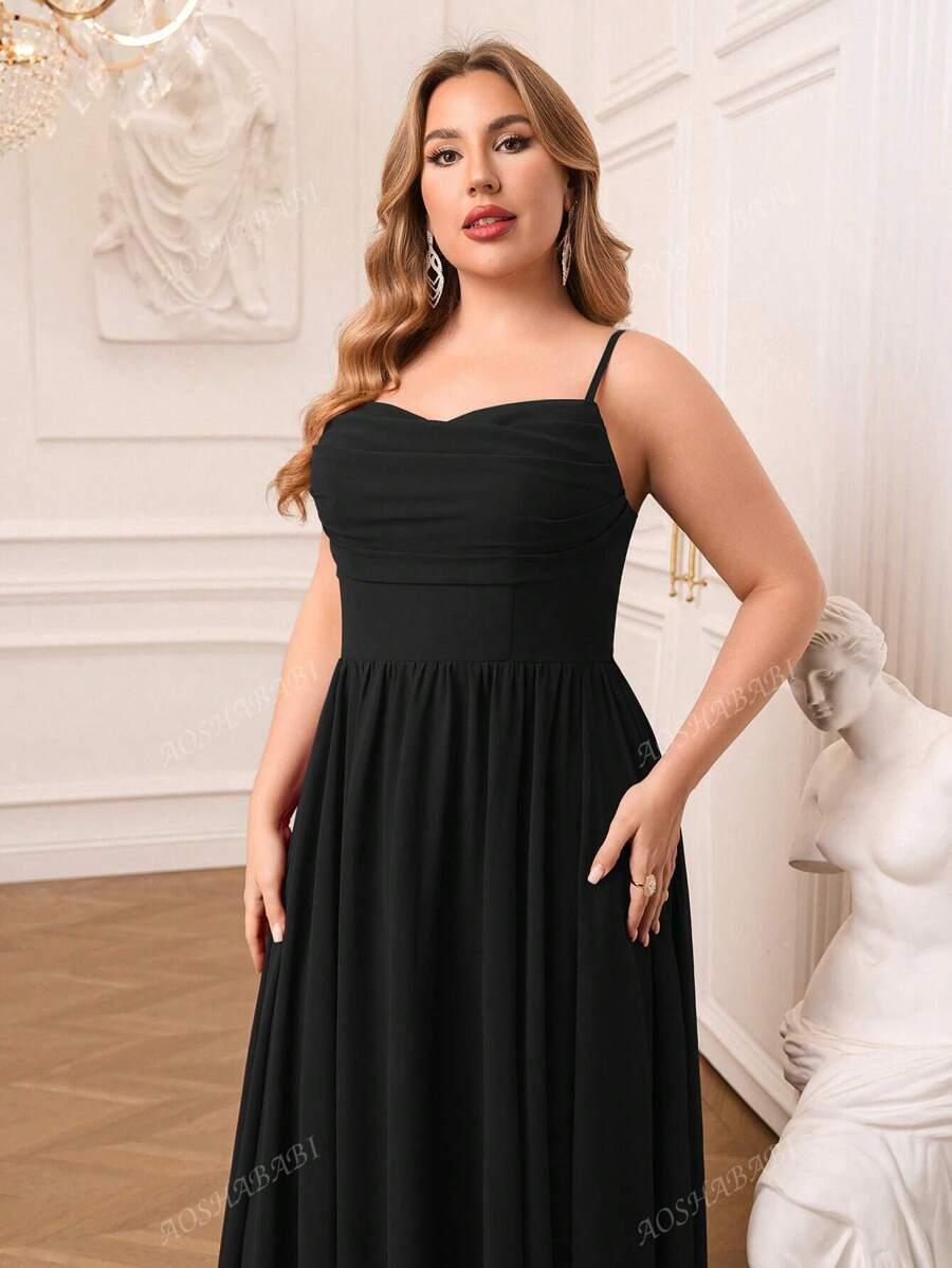 SHEIN CZARNA MAXI SUKIENKA S06__52